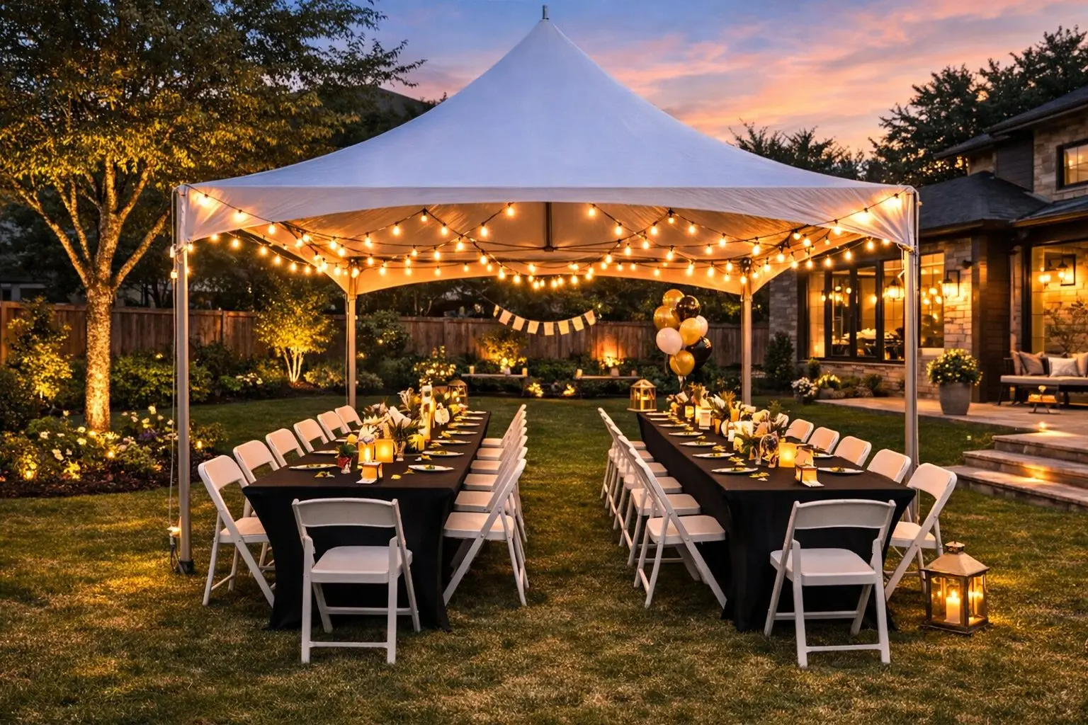 Tent Rentals at Bright Sky Events