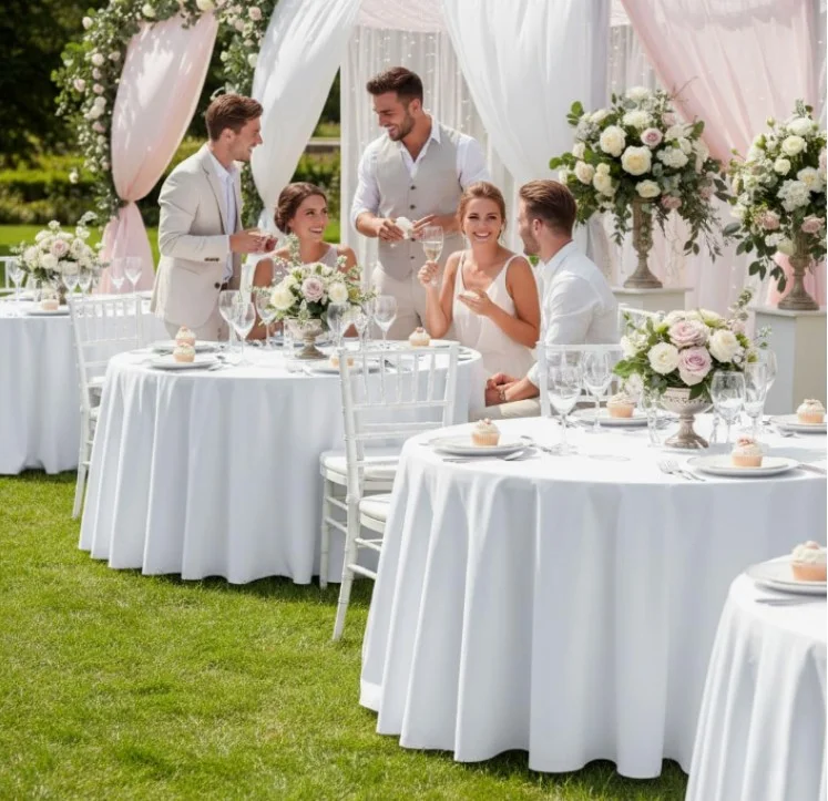 Tablecloth Rentals at Bright Sky Events